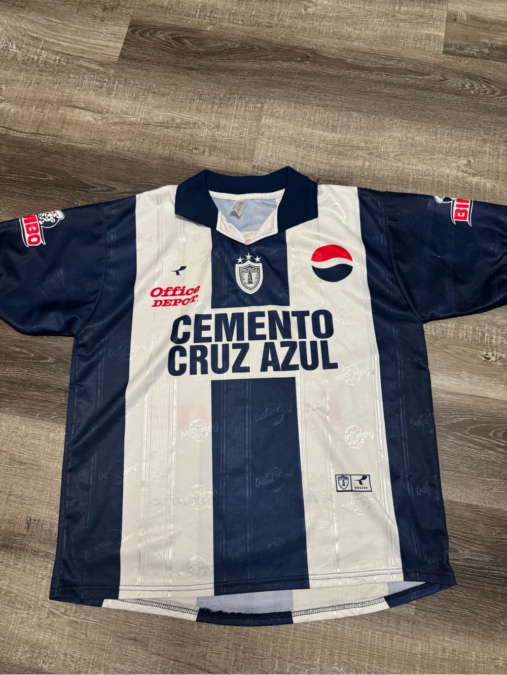 Home Jersey - Navy & White Soccer Shirt